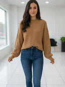 (KIT COM 3) Blusinha Suéter em Tricot | PROMOÇÃO OUTONO/INVERNO