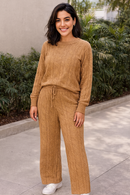 (PAGUE 1 LEVE 2) Conjunto Aurora em Tricot | Blusa + Calça [PROMOÇÃO OUTONO/INVERNO]