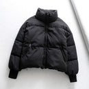 Jaqueta Puffer GoldLess™ com Gola Alta e Caimento Soltinho / A Mais Quentinha e Estilosa para você Arrasar no Inverno!