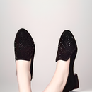 Sapato Denobie™ Slip-On Luxe / Com Adornos Preciosos para um Brilho Discreto e Elegante!